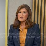 Juju's denim blazer on Good Morning America Juju's denim blazer on Good Morning America